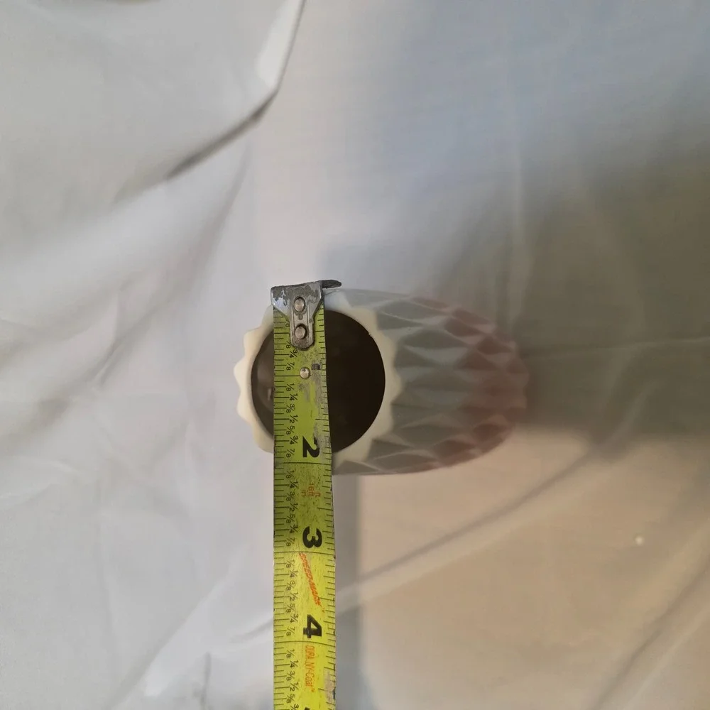 Ceramic 8.5 Inch Pink Gradient Ceramic tabletop‎ Vase